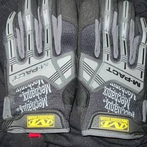 M-Pact Men's Black Tactical Gloves